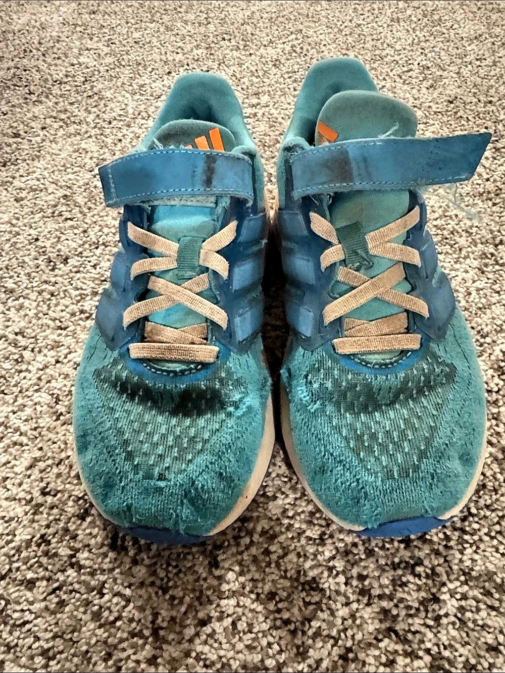 adidas Blue Athletic Shoes US 2.5